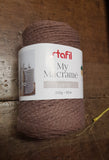 Gomitolo di Filato My Macramè Cordy Stafil in Cotone Riciclato per Hobbistica 200g