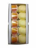 10 Gomitoli Filato di Cotone Egiziano Iran per Uncinetto n°5 in Confezione da 500gr 17 Colori