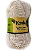 5 gomitoli Filato Koala in Bamboo Naturale 100% TreSfere in Confezione da 250gr 10 Colori