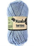 5 gomitoli Filato Koala in Bamboo Naturale 100% TreSfere in Confezione da 250gr 10 Colori