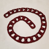 1 Metro Catena in Resina Opaca, Tracolla Leggera per Borse Hand Made 12 Colori