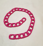 1 Metro Catena in Resina Opaca, Tracolla Leggera per Borse Hand Made 12 Colori