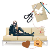 Copristrappi Adesivo Ecopelle Marbet Ripara Strappi in 14 Colori