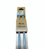 Coppia di Ferri da Maglia Pony Lunghezza 40cm 15 Misure