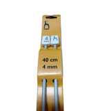 Coppia di Ferri da Maglia Pony Lunghezza 40cm 15 Misure