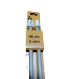 Coppia di Ferri da Maglia Pony Lunghezza 40cm 15 Misure