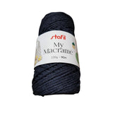 Gomitolo di Filato My Macramè Stafil in Cotone Riciclato per Hobbistica 100g