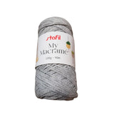 Gomitolo di Filato My Macramè Stafil in Cotone Riciclato per Hobbistica 100g