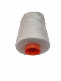 Filo Puro Cotone n. 50 per Taglia e Cuci Bianco 10000 Yds Tre Stelle
