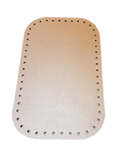 1 Fondo Tre Sfere Rettangolare in Similpelle per Borse per Creare una Borsa Fai da Te 18 x 28 cm