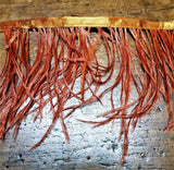 1 Mt di Frangia di Piume Altezza 15cm, Passamaneria Moda