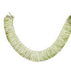 1 mt di Frangia Marabù Onda d'Arredamento, Spazzolino Borse Hand Made Altezza 3,5cm