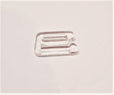 Confezione 24 Pezzi di Ganci Corsetteria Marbet Aperti in Plastica per Reggiseno o Costume