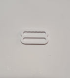 Confezione 48 Pezzi di Ganci Corsetteria Marbet Passanti in Plastica per Reggiseno o Costume