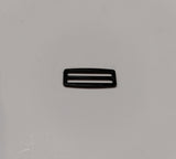 Confezione 48 Pezzi di Ganci Corsetteria Marbet Passanti in Plastica per Reggiseno o Costume