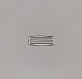 Confezione 48 Pezzi di Ganci Corsetteria Marbet Passanti in Plastica per Reggiseno o Costume