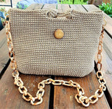 Kit per Borsa Hand Made a Uncinetto con Tutorial e tutto il materiale che occorre
