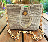 Kit per Borsa Hand Made a Uncinetto con Tutorial e tutto il materiale che occorre