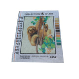 Collection d’Art Kit Ricamo Mezzo Punto Croce che Consente di Realizzare un Quadro da Ricamare