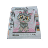 Collection d’Art Kit Ricamo Mezzo Punto Croce che Consente di Realizzare un Quadro da Ricamare