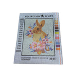 Collection d’Art Kit Ricamo Mezzo Punto Croce che Consente di Realizzare un Quadro da Ricamare