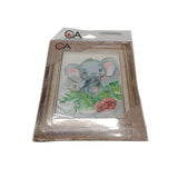 Collection d’Art Kit Ricamo Mezzo Punto Croce che Consente di Realizzare un Quadro da Ricamare