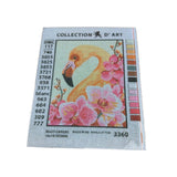 Collection d’Art Kit Ricamo Mezzo Punto Croce che Consente di Realizzare un Quadro da Ricamare