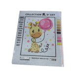 Collection d’Art Kit Ricamo Mezzo Punto Croce che Consente di Realizzare un Quadro da Ricamare