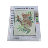 Collection d’Art Kit Ricamo Mezzo Punto Croce che Consente di Realizzare un Quadro da Ricamare