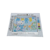 Collection d’Art Kit Ricamo Mezzo Punto Croce che Consente di Realizzare un Quadro da Ricamare