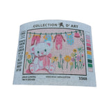 Collection d’Art Kit Ricamo Mezzo Punto Croce che Consente di Realizzare un Quadro da Ricamare