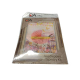 Collection d’Art Kit Ricamo Mezzo Punto Croce che Consente di Realizzare un Quadro da Ricamare