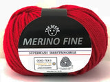 Confezione di Lana Merino Fine Tre Sfere 100% Naturale, 500 Grammi, 10 Gomitoli, 16 Colori