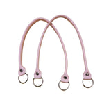 Coppia di Manici in Ecopelle per Borse Tre Sfere 13 colori Lunghezza 64cm