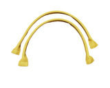 Coppia di Manici in Tessuto Opachi per Borse Hand Made da Cucire 55cm 12 Colori