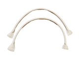 Coppia di Manici in Tessuto Opachi per Borse Hand Made da Cucire 55cm 12 Colori