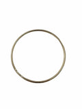 Manico Anello Metallo Tondo per Borsa Nickel Free 3 Colori 3 Misure 