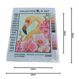 Collection d’Art Kit Ricamo Mezzo Punto Croce che Consente di Realizzare un Quadro da Ricamare