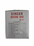 Organizzatore scatola cucito completo di accessori anche da  viaggio singer