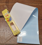 1 Pellicola Termoadesiva Marbet Pelly per Ricoprire o Decorare Tessuti e Accessori di Tessuto, 10 Colori