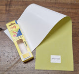 1 Pellicola Termoadesiva Marbet Pelly per Ricoprire o Decorare Tessuti e Accessori di Tessuto, 10 Colori