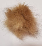 Pon Pon in Pelliccia Sintetica 12cm di Diametro per Cappelli e Hobbistica 15 Colori