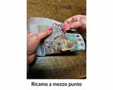 Stafil Kit Ricamo Mezzo Punto Fantasia con Papaveri e Girasoli consente di realizzare un Quadro da ricamare anche a Punto Croce 