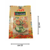 Stafil il kit Ricamo Mezzo Punto Consente di Realizzare un Quadro da Ricamare anche a Punto Croce, Stampa, Ago, Filati in Cotone Lanato e Istruzioni