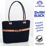 Confezione di Cordoncino Swan Black Thai per confezionare Borse Hand Made 500gr 